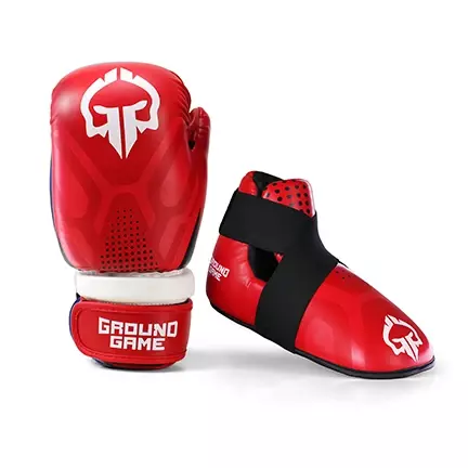 Kickboxing set - Gloves and Shoes Cyborg (Red)