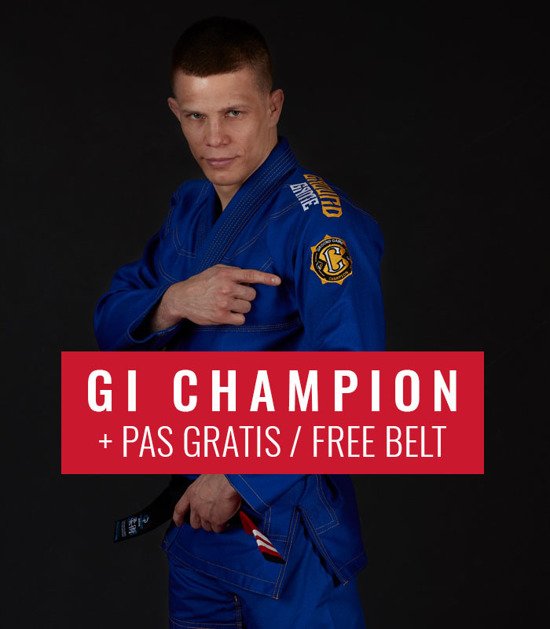 GI do BJJ Champion 2.0 (Niebieskie) + pas GRATIS
